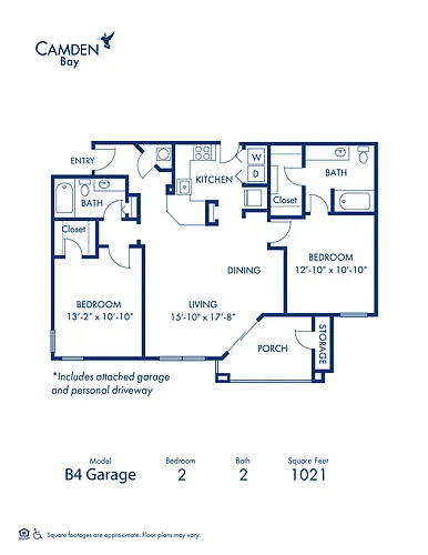 Floor plan B4 Garage