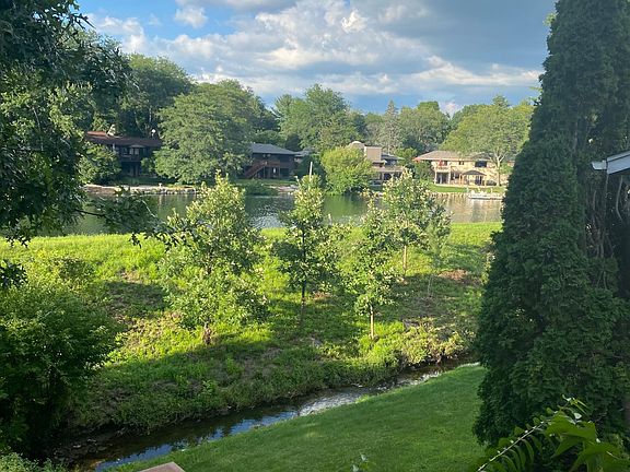upper deck view Spring Lake and a spring fed creek