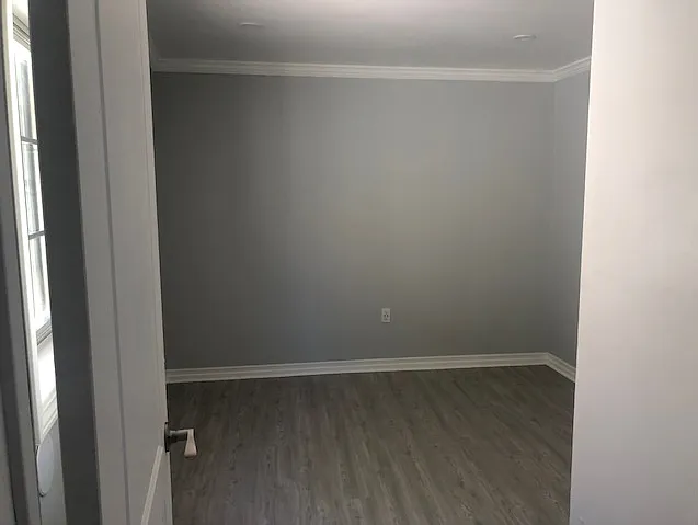Bedroom from the hallway view