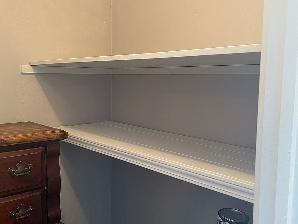 walk in pantry large enough to hold a dresser and more