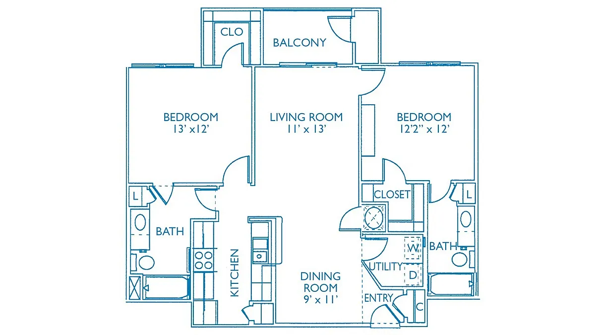 Floor plan Chatham
