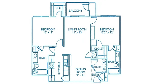 Floor plan Chatham