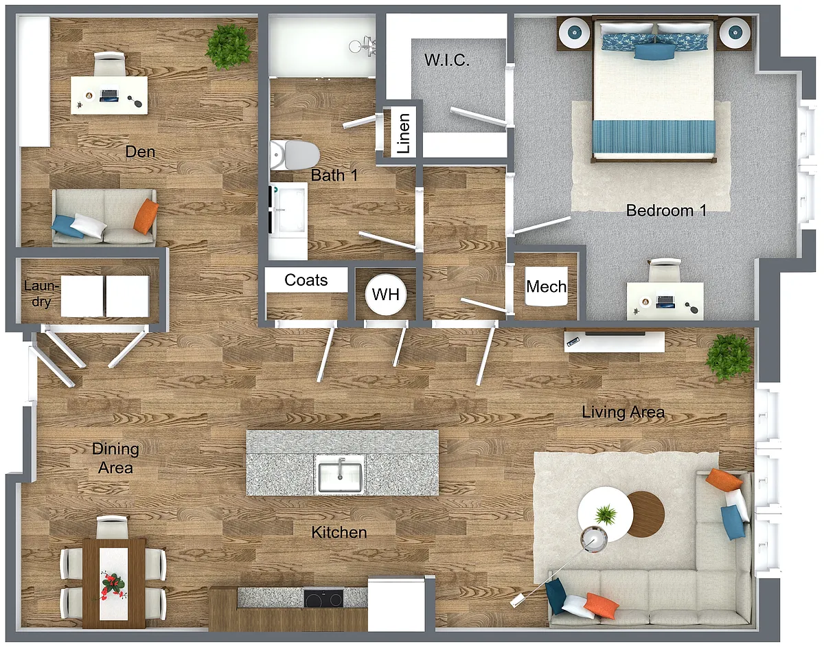 Floor plan The Elizabeth
