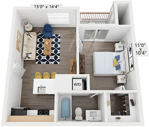 Floor plan A1