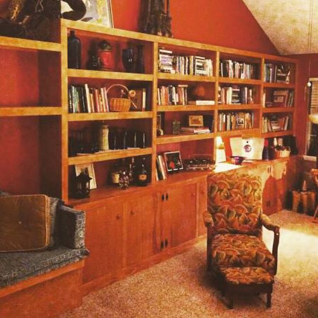 Custom cabinets and shelves