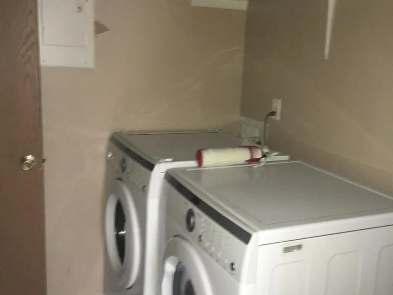 Washer and dryer not included