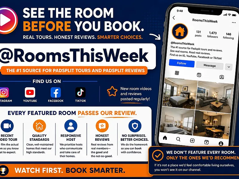 See room tours and reviews @RoomsThisWeek
