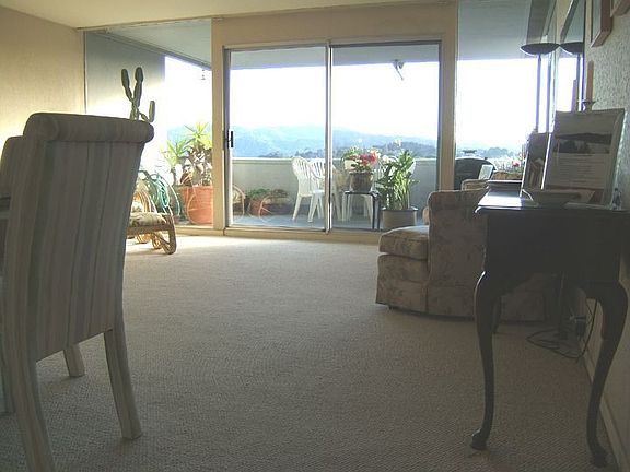 Living room toward deck