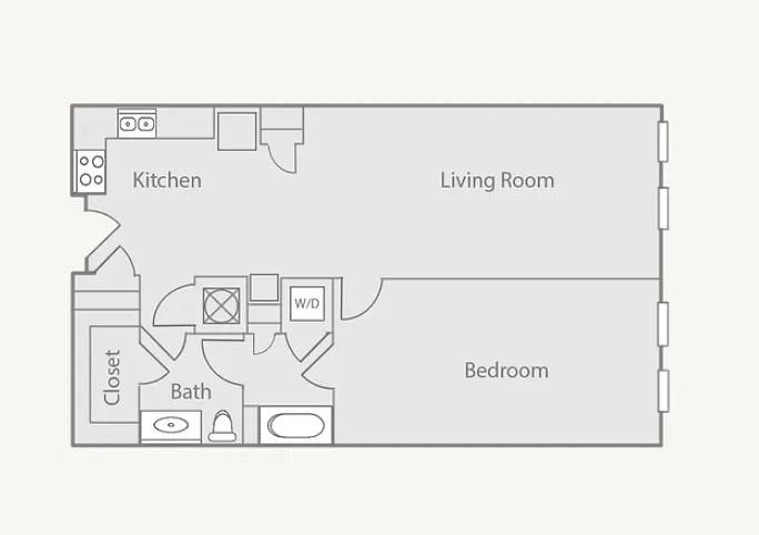 Floor plan A2A - A2E