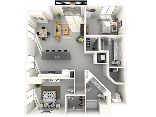 Floor plan BN3 - North Residence