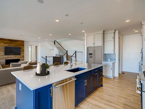 Shadowbrook Kitchen Great Room - Virtually Stage