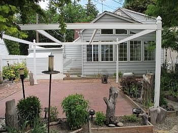 Back yard patio