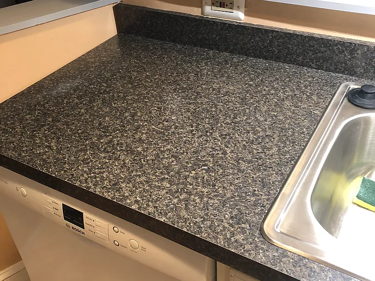 Countertop closeup