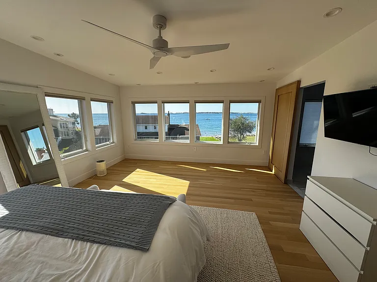 Primary bedroom (bedroom 1) with on suite bathroom and a spacious walk in closet.