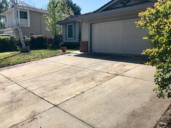 Extra wide driveway 