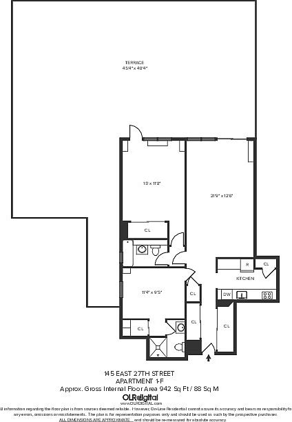 1st image of 145 E 27th St APT 1F