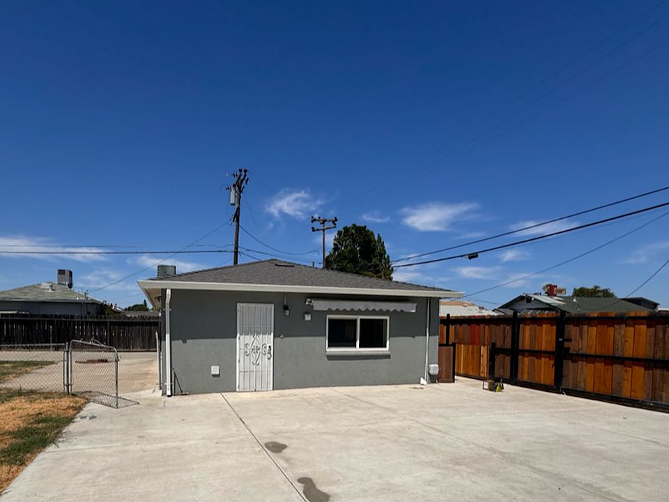 Side of house.