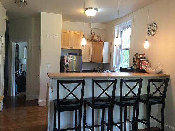 Kitchen with island