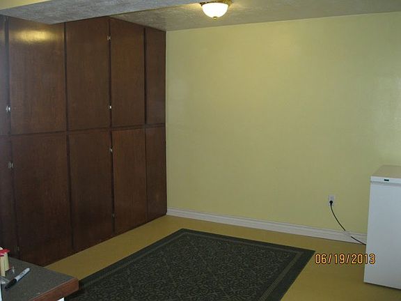 Storage room in basement