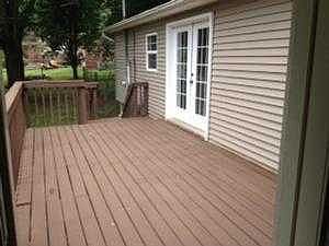 deck area