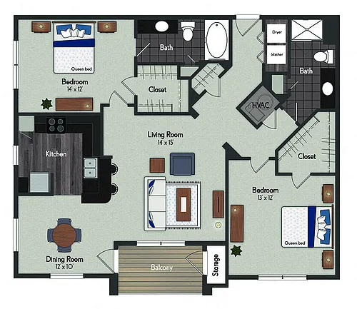 Floor plan Highpointe