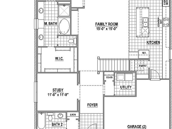 Plan 1525 1st Floor