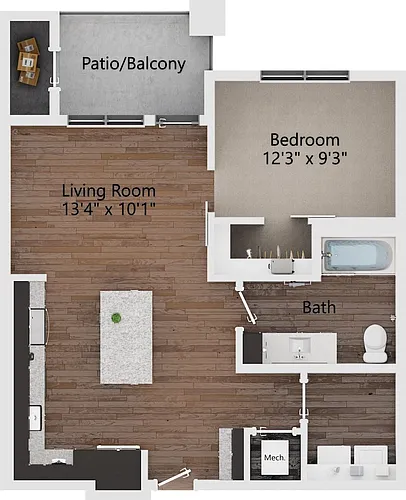 Floor plan A2