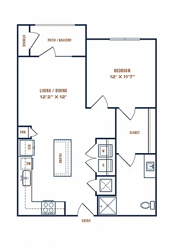 Floor plan A3 ANSI