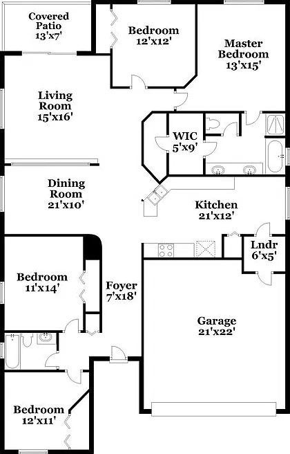 4 bed, 2.0 bath, 1822 sqft, $2,700 — Photo 2