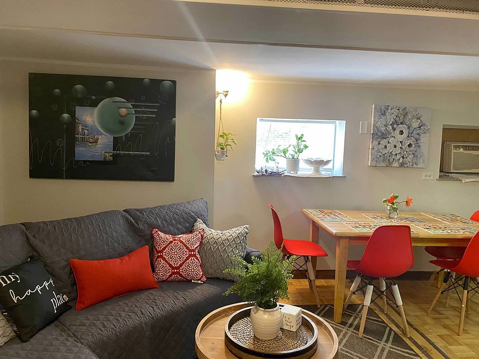 living room and dinning room.