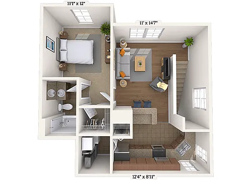 Floor plan A1