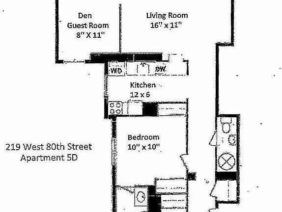 2nd image of 219 W 80th St APT 3D