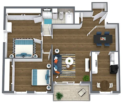 Floor plan Batavia