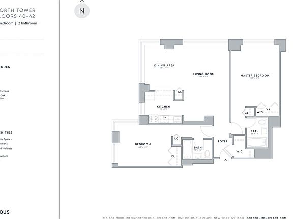 2nd image of 1 Columbus Pl APT N42f