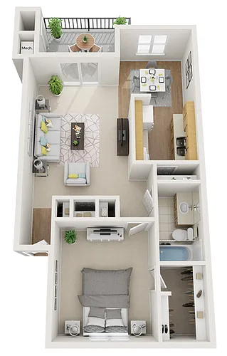 Floor plan Cottonwood