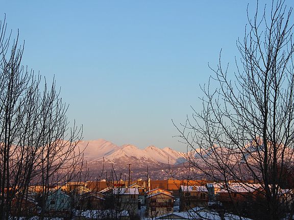 Living Room View of Chugach