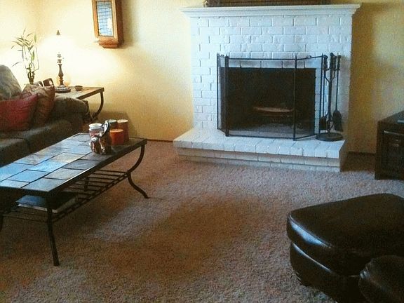 livingroom with fireplace