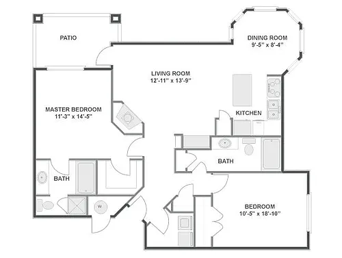 Floor plan B2