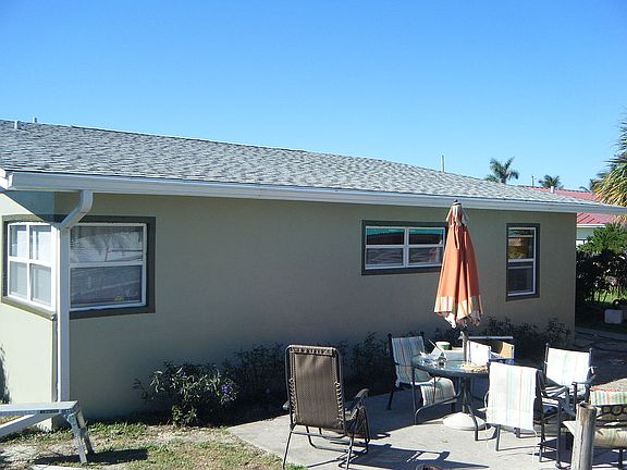 Rear of house