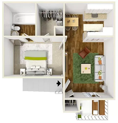 Floor plan A1 Gold Select