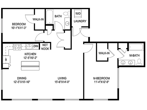 Floor plan B9