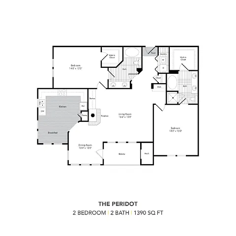 Floor plan The Peridot