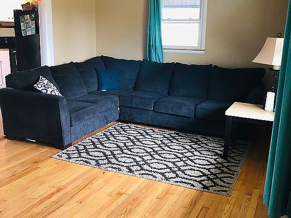 Large open living room 