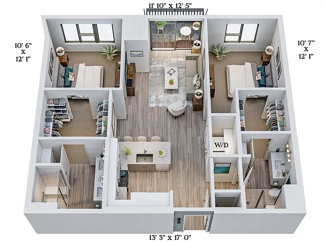 Floor plan C6
