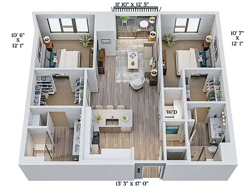 Floor plan C6