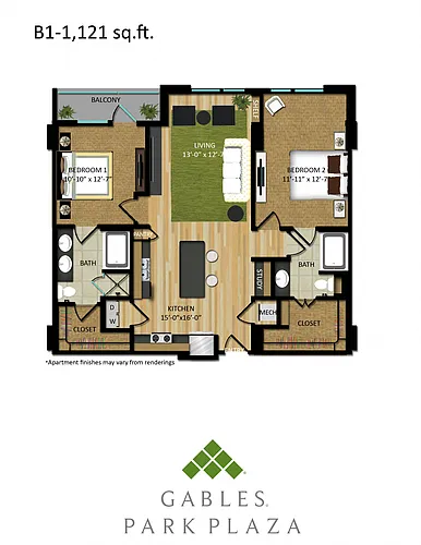 Floor plan B1