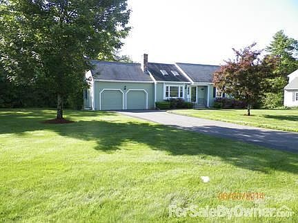 Front of home from street opposite angle
						:
						From Driveway, enter garage through side door off slate walk way