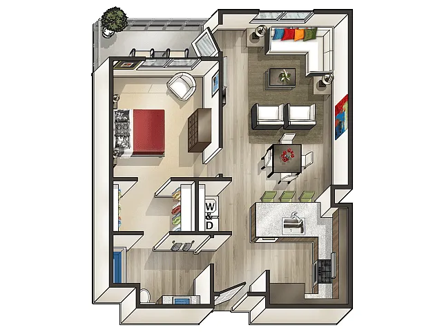 Floor plan D