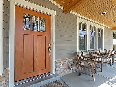 Inviting porch         