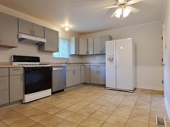 well lit kitchen